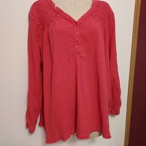 BANDOLINO XL  Pink EX COND  pit to pit 23 1/2 length 26